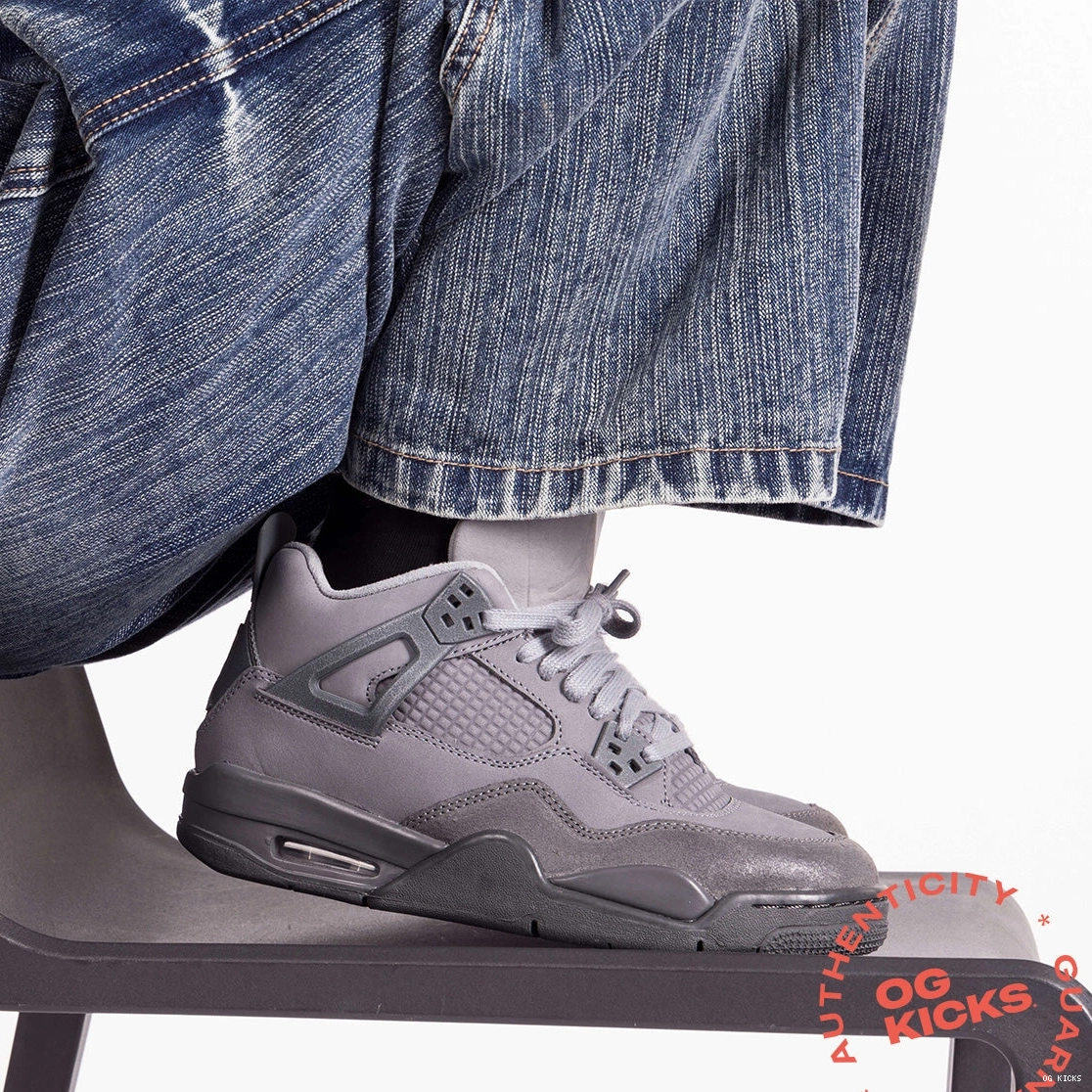 Olympics Paris Jordan GS SE Cement Retro 4 Wet 0820